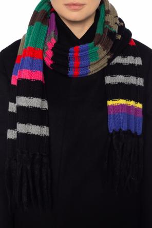 Fringed cashmere scarf, zdjęcie 2 Fringed cashmere scarf od Burberry